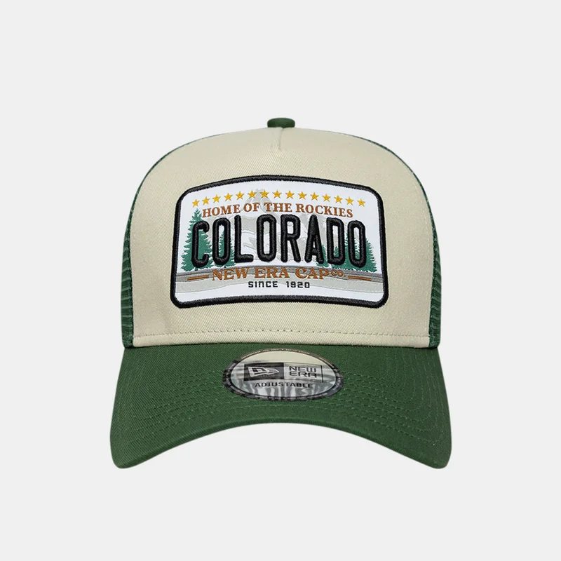 Men's Licence Plate 9FORTY A-Frame Trucker Cap
