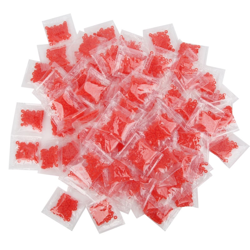 Fishing Bait Bands 100+ Pcs: High Quality Rubber, High Tension, Bait-Saving - Durable, Elastic, Portable Terminal Tackle Bands for Coarse Fishing Anglers - Image 1