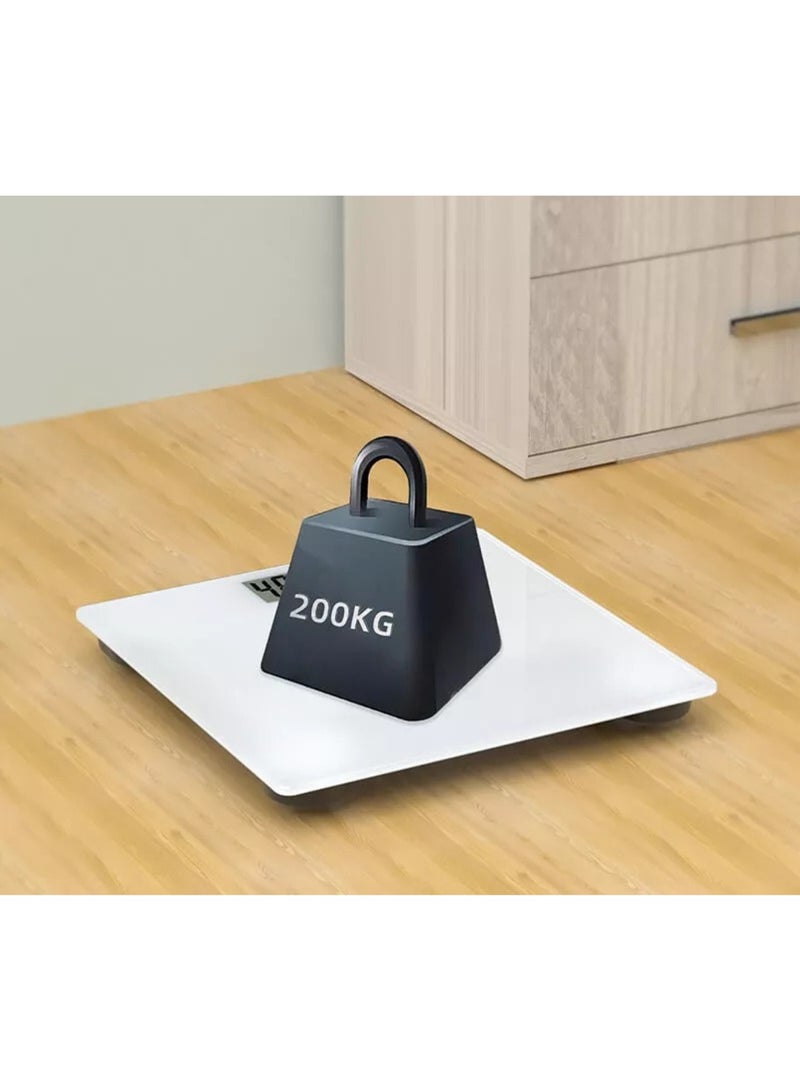 اي ستيب ميزان iStep الإلكتروني CW301 باللون الابيض - ميزان دقيق بقدرة تحميل عالية وتصميم قوي - Image 2