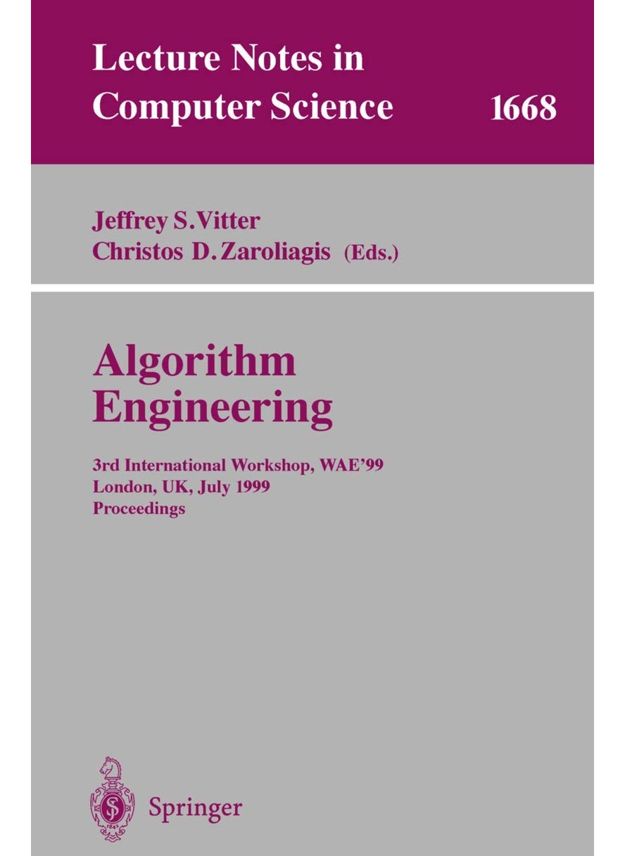Algorithm Engineering: 3rd International Workshop, WAE'99 London, UK, July 19-21, 1999 Proceedings 