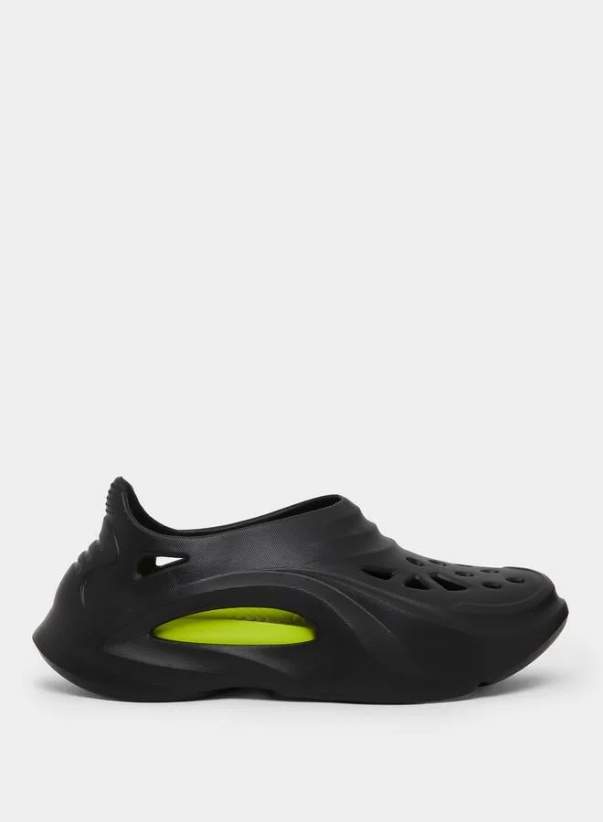 Styli Plain Slip-On Cut Out Clogs