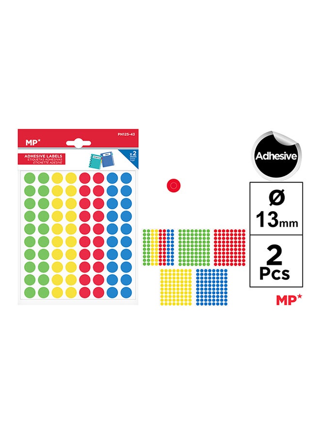 MP DECORATED ADHESIVES LABELS