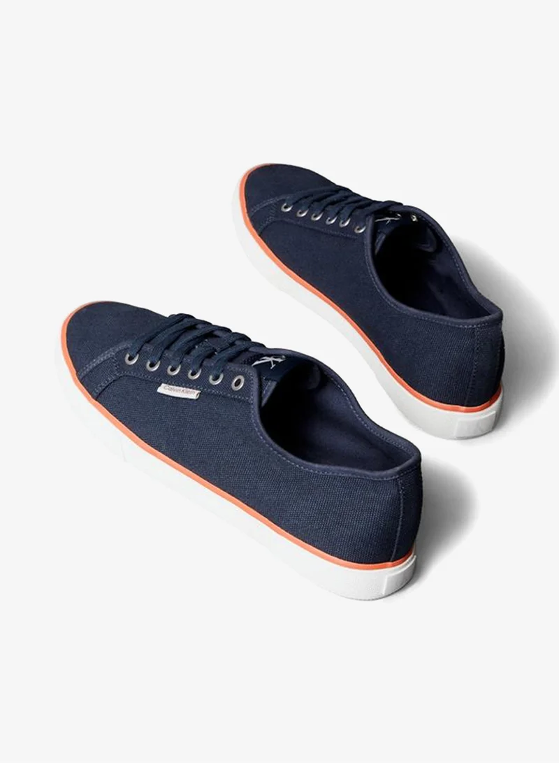 Calvin Klein Jeans Calvin Navy/Bright White/Tigerlily Monaco  Low Top Sneakers for Men | Best Price UAE