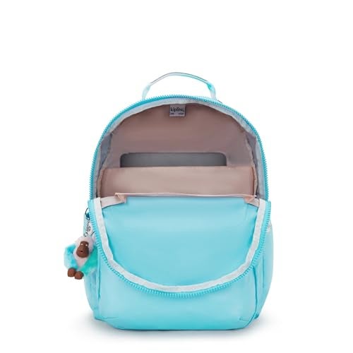KIPLING KIPLING حقيبة ظهر كمبيوتر محمول كيبيلينغ للنساء 15" ، متينة وواسعة مع أحزمة كتف مبطنة ، جيب حماية مدمج - Image 3