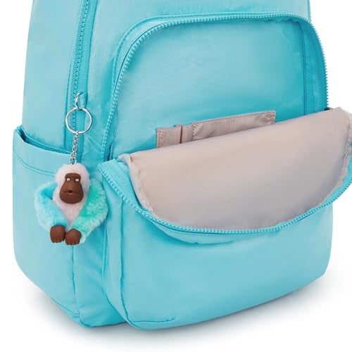 KIPLING KIPLING حقيبة ظهر كمبيوتر محمول كيبيلينغ للنساء 15" ، متينة وواسعة مع أحزمة كتف مبطنة ، جيب حماية مدمج - Image 5