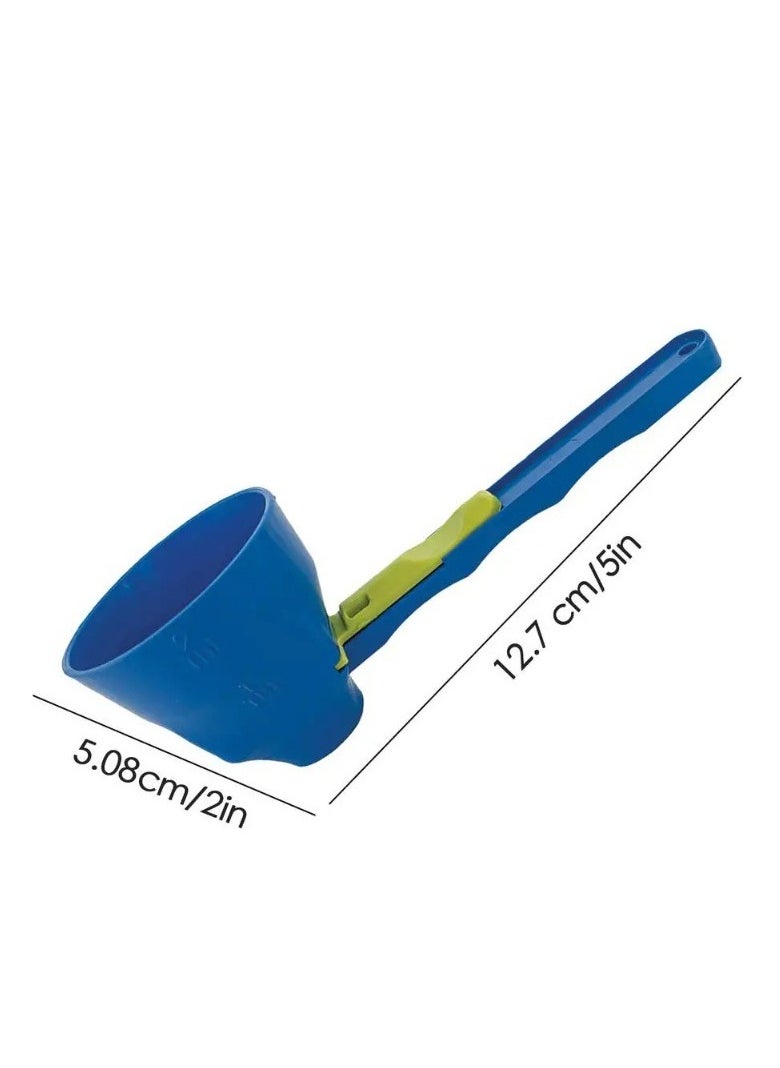 Generic - Protein Powder Scoop, ABS Spill Proof Sliding Spoon Coffee Scoop Funnel for Sports Drink, Suitable for Protein Powder, Coffee Powder, Milk, Tea, Fantastic and Practical Accessory - Image 1