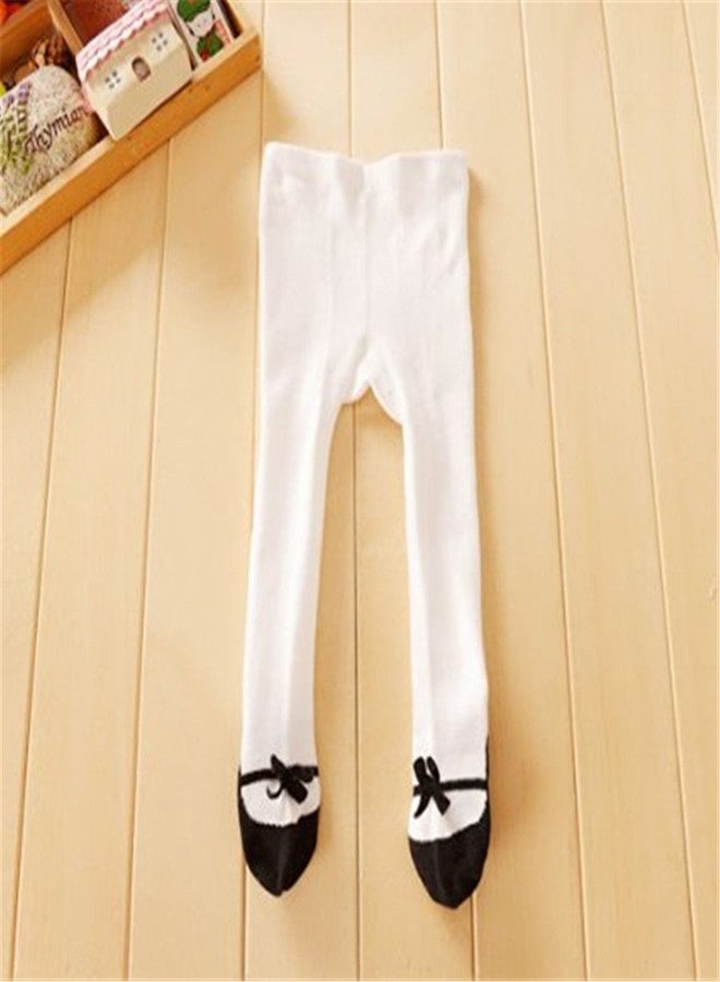 JELEUON Baby Girls Infant Toddler 3 Pack of Soft Stock Tights Warm Legging Pants - Image 3