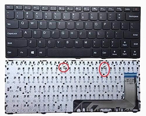 Wistar Laptop Keyboard Compatible for IdeaPad 110-14ISK 110-14 110-14ibr 110-14isk 310-14 310S-14 510-14 510S-14 E41-10 E41-15 E41-20 E41-25 Series (with On/Off), USB-C, Series Black - Image 4