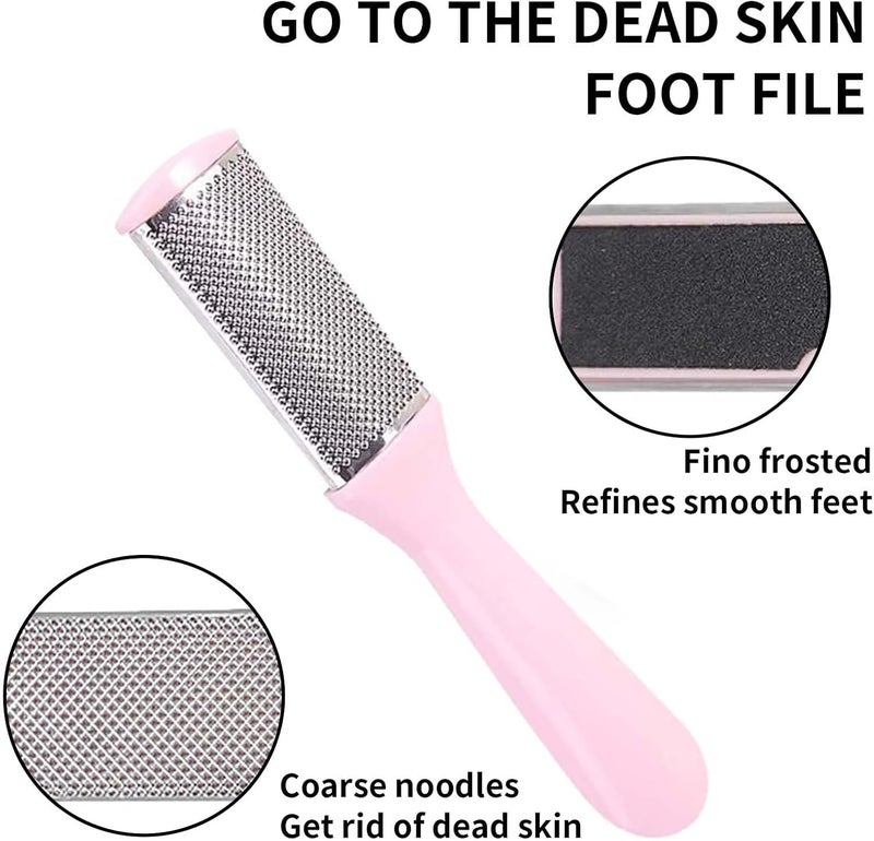 1 Pcs Foot Files for Hard Skin,Foot Rasp Foot File and Callus Remover,Dual-Sided Foot File for Callus,Dead Skin & Cracked Heel Removal, for Both Wet and Dry Feet,Smooth Feet at Home - Image 2