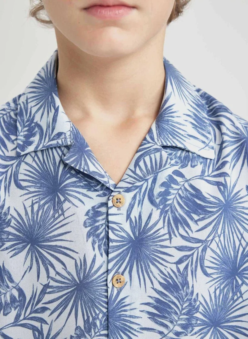 DeFacto Oversize Fit Short Sleeve Shirt