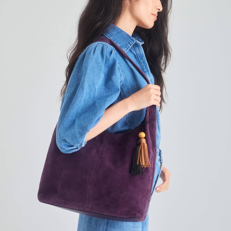 The Sak Huntley Hobo Bag - Premium Leather Women's Purse for Everyday & Travel - Large Handbag with Shoulder Bag Straps - Image 2