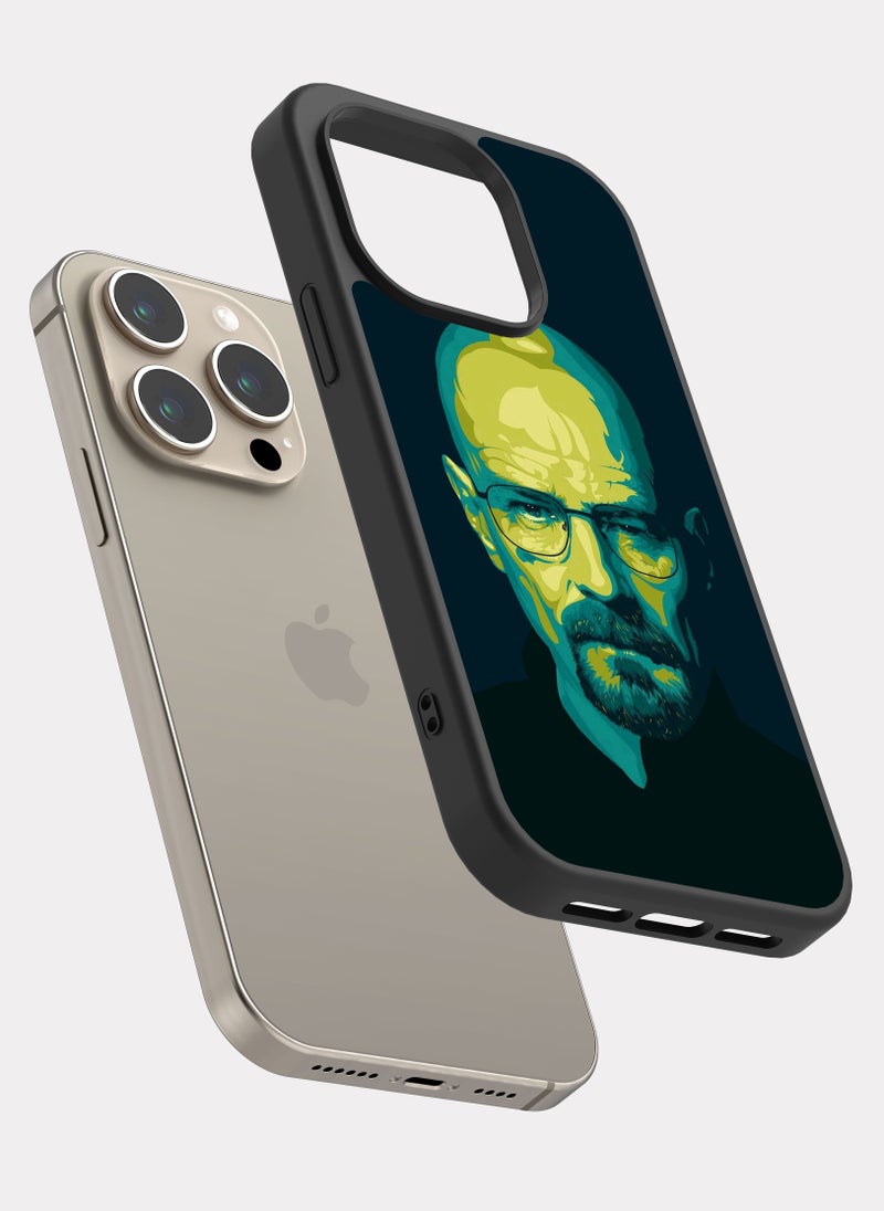 بكسلات كفر ايفون 15 برو والتر وايت بريكنق باد اصفر - Image 2