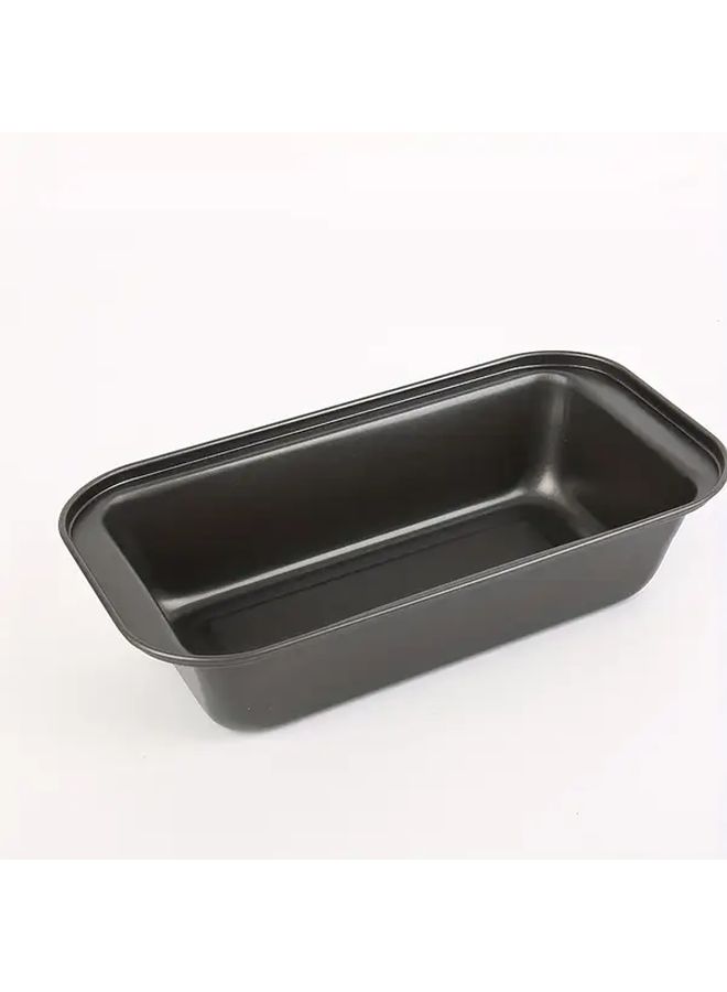 2Pcs Heavy Duty Nonstick Black Rectangular Baking Tray Dish Carrier Box 662F Heat Oven Safe - Image 5