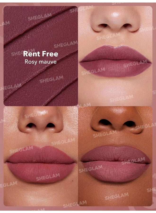 SHEGLAM Dynamatte Boom Long Lasting Matte Lipstick Free - Image 2