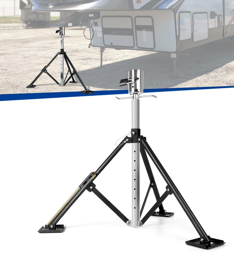 Altyostar Heavy Duty Tripod Stabilizer for Trailer 5th Wheel Tripod Adjustable from 34 to 59Patented Design
