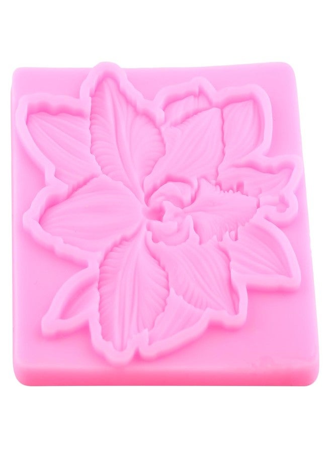 RFGHAC Orchid Fondant Mold Orchid Flower Silicone Molds for Cake Decoration Cupcake Topper Candy Chocolate Sugar Gum Paste Polymer Clay - Image 4