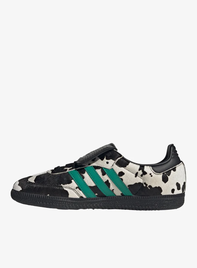 Adidas Originals Core Black / Lucid Blue / Gold Metallic Samba LT Shoes for Women | Best Price UAE