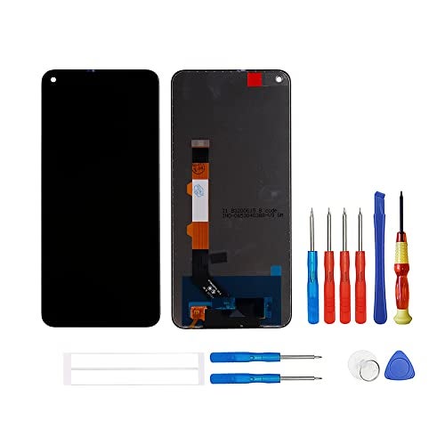 SWARK LCD Display Compatible with Redmi 9T & Redmi Note 9 4G & Poco M3 (Black Without Frame) Touch Screen Digitizer Assembly Replacement + Tools - Image 1
