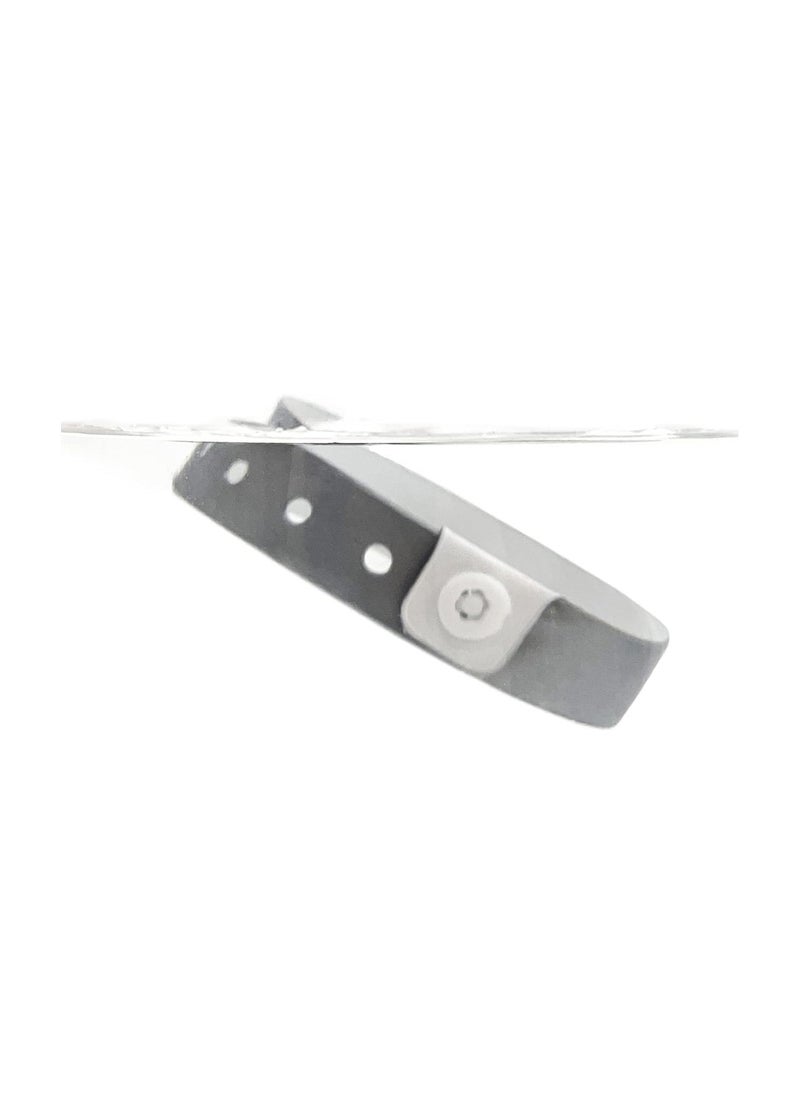 New Year Plastic Wristbands For Events–Wristbands For Parties,Concerts And Celebrations–Secure Snap Closure Design For Entry Management And Crowd Control