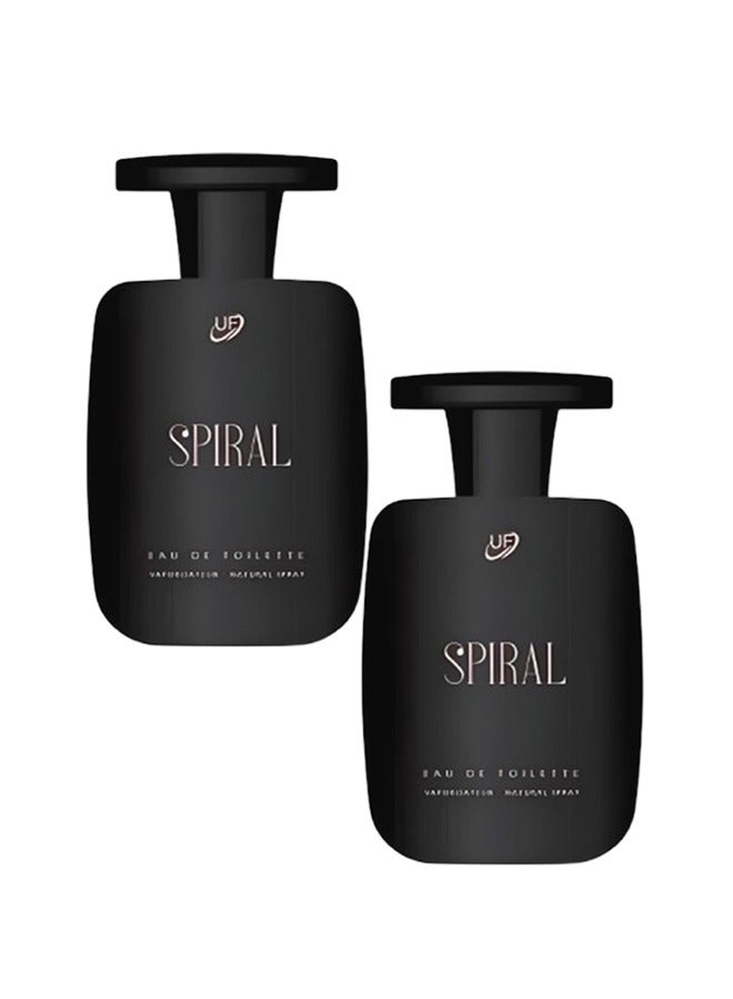 يو إف 2 قطع عطر سبيرال للنساء 100 مل - Image 1