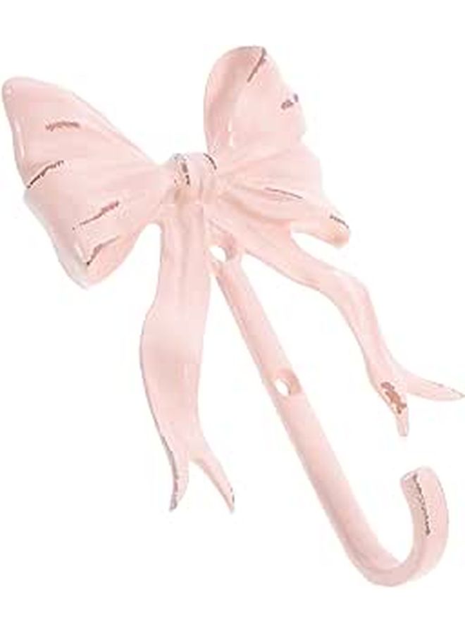 Vintage Decorative Wall Hook with Bow Knot Design for Towels Hats and Coats - Image 1