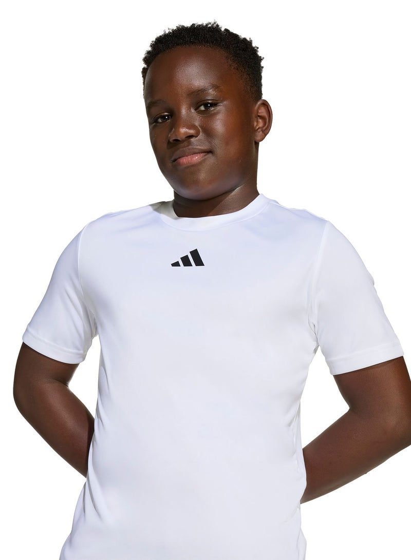 Adidas Train Essentials 3-Stripes Tee Set Kids - Image 4