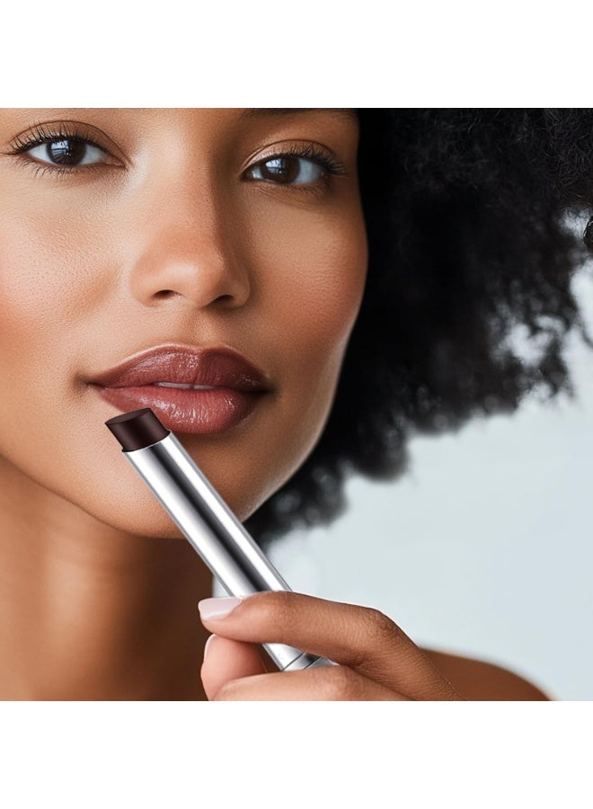 ليكرين Dark Honey Gloss Lip Balm & Lipstick, ماكياج الشفاه المرطب اللامع لجميع نغمة الجلد, المغذية الناعمة الناعمة الشفاه, Natrual Plump Up, طويلة الأمد, غير اللاصقة - Image 5