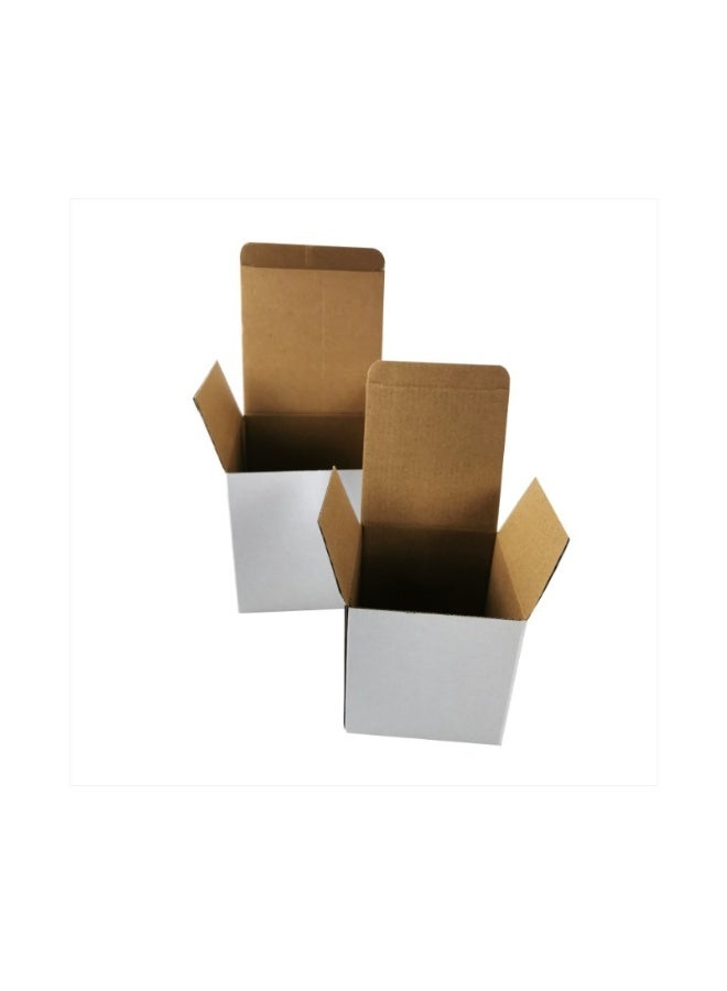 Kalon 60PCS White Kraft Mug Gift Boxes – Eco-Friendly Foldable Cardboard Packaging for Coffee Cups, Candles & Retail Items - Image 5