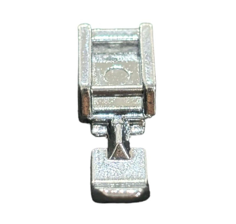 Zenith Narrow Zipper Foot Stitch for All Automatic Sewing Machines Compatible with Singer, Usha, Brother, Rajesh Foot Feet Snap on Home use - Image 3