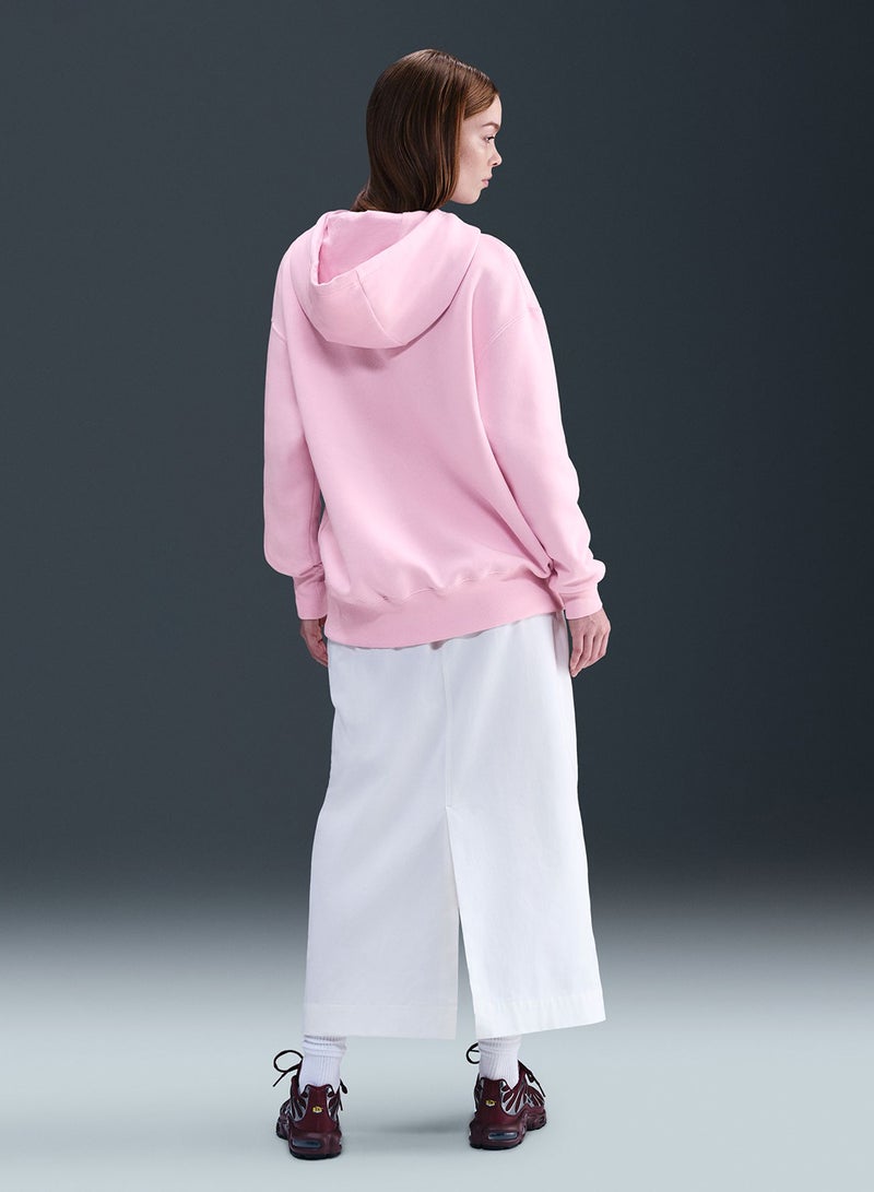 هودي بقلنسوة مطبوع عليه شعار فينيكس فليس