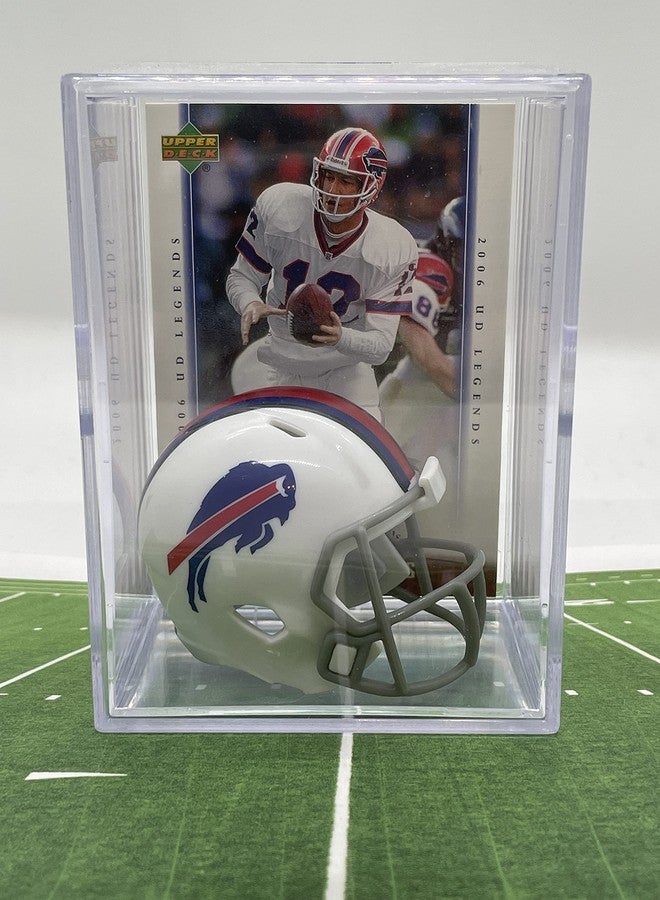 Buffalo Bills NFL Helmet Shadowbox w/Jim Kelly card