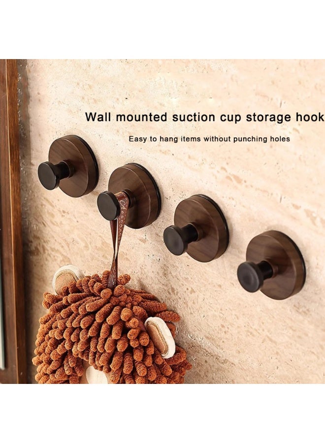 Suction Cup Hooks, Heavy Duty 6.8 kg Capacity, Set of 6, Modern Bathroom Shower Hooks for Towels and Robes - Image 3