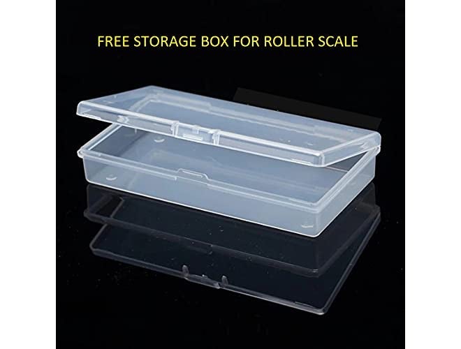 deepak LINOGRAPH Roller Scales 30 Cms With Storage Box,Multi - Image 2