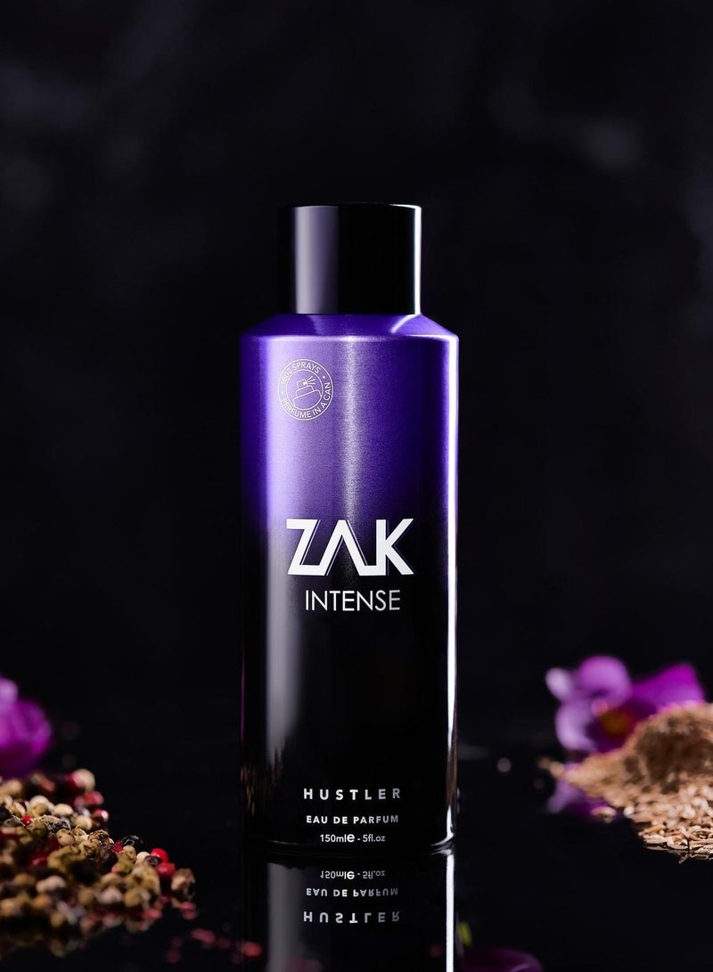 ZAK Intense Hustler Eau De Parfum For Men150ml - Image 3
