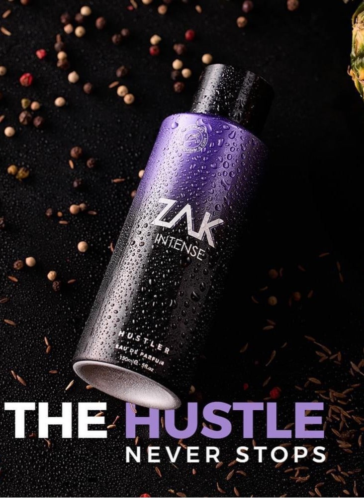 ZAK Intense Hustler Eau De Parfum For Men150ml - Image 5