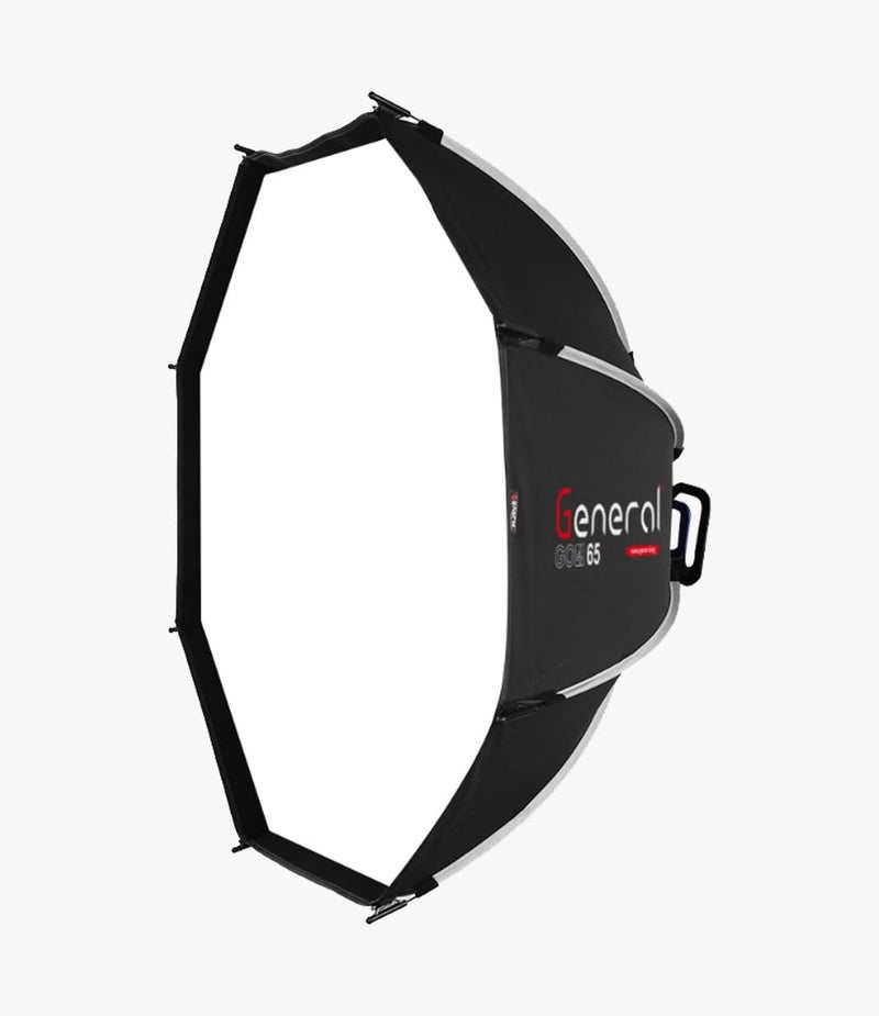 General GO3 Easy Octa Softbox 65cm with Grid, Quick Release Octagonal Softbox, Bowens Mount Studio Light Modifier for Photography, Portrait, Video & Live Streaming - Image 2
