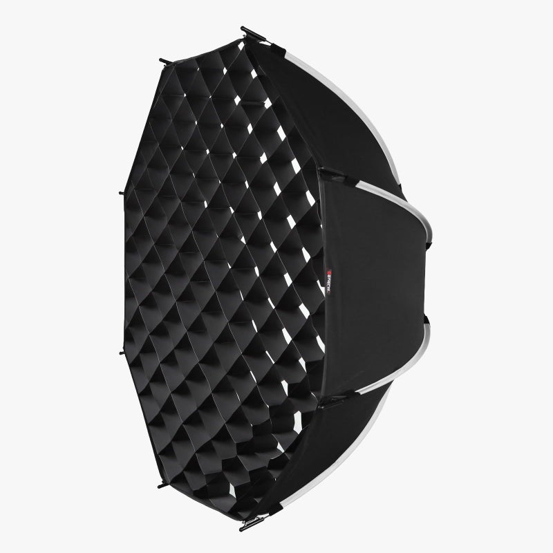 General GO3 Easy Octa Softbox 65cm with Grid, Quick Release Octagonal Softbox, Bowens Mount Studio Light Modifier for Photography, Portrait, Video & Live Streaming - Image 4