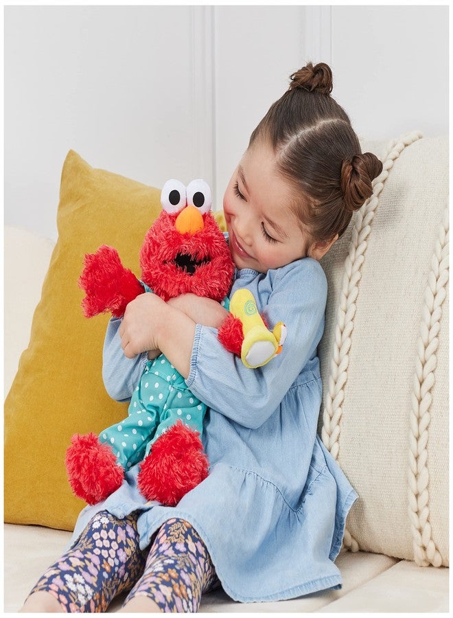 GUND Sesame Street Bedtime Elmo 12” Plush with Glow-in-the-Dark PJs; Age 1+ - Image 5