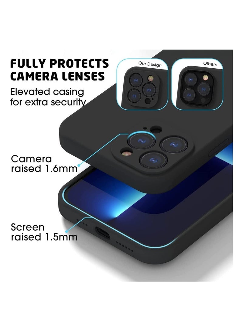 MUNTAQI Silicone TPU Shockproof Ring Holder Kickstand Slim Plated Phone Case Cover designed for iPhone 13 - Image 2