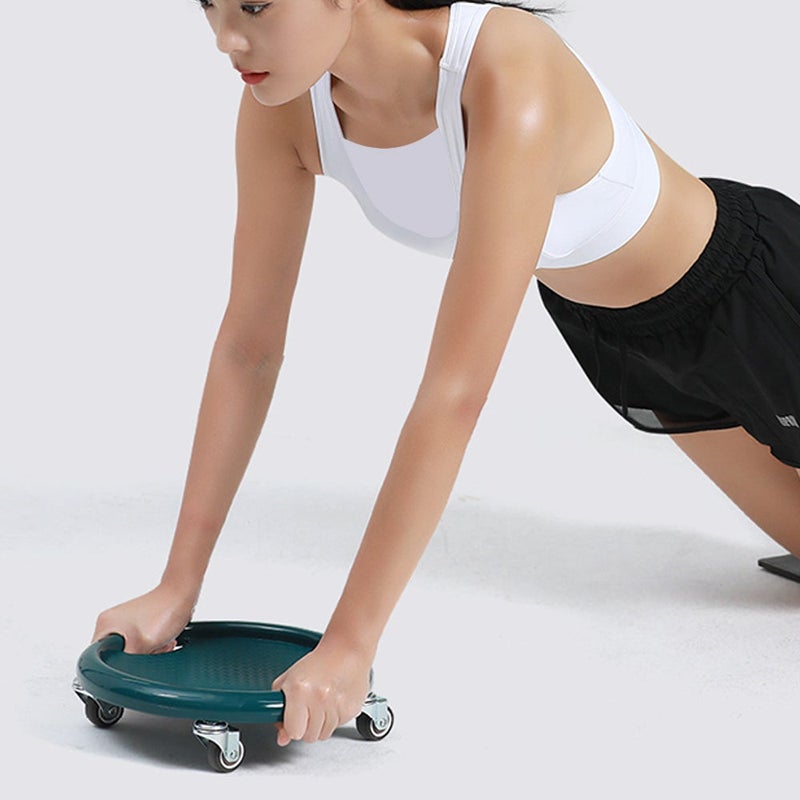 ETG Multifunctional Silent Ab Roller with Knee Pad (29x29x8.5cm) - Home Gym Quiet Abdominal Wheel - Image 3