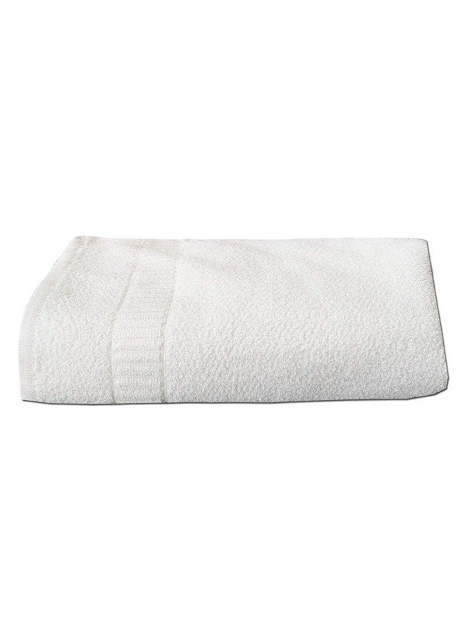 Kuber Industries Kuber Industries Cotton Bath Towel 400 GSM (2 Pieces, White)  - Image 2