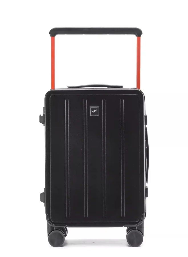 NKX Premium Expandable Aluminum Frame & PC Suitcase with Broad Handle 20 Inch - Image 1