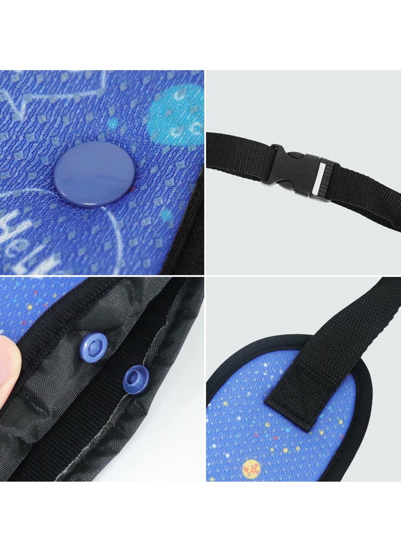 GUDOO Child Seat Belt Adjuster for Kids Safety Strap Cover and Positioner Pad Soft Safety Travel Harness Cove Protect Children  - Image 4