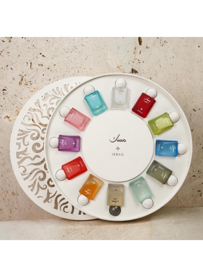 IBRAQ Ibraheem Al Qurashi Ibraq Luxury Musk Collection Box - 12 x 20ml - Image 4