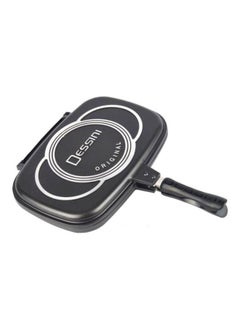 DESSINI Double Side Granite Grill Pan Black 40cm  - Image 1