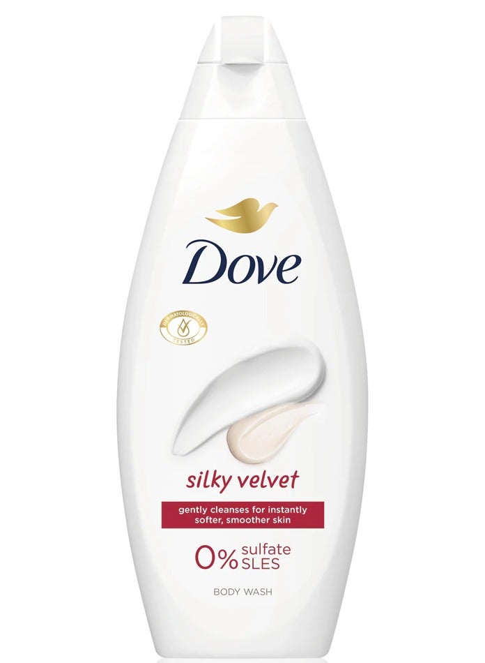 دوف جل الاستحمام دوف سيلكي فيلفيت للجسم 720 مل - Image 1
