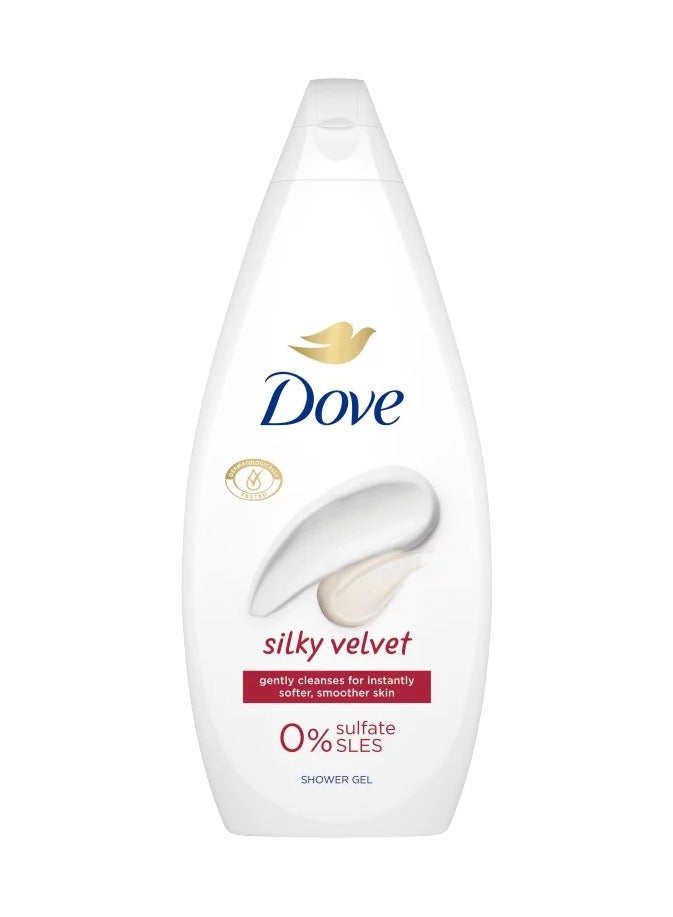 دوف جل الاستحمام دوف سيلكي فيلفيت للجسم 720 مل - Image 3