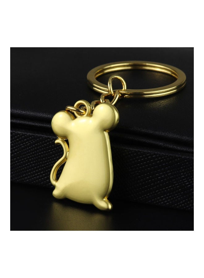 NIBEMINENT Stylish Unisex Zodiac Mouse Pendant Keychain Key Ring Car Bag Decor Festival Gift  - Image 5