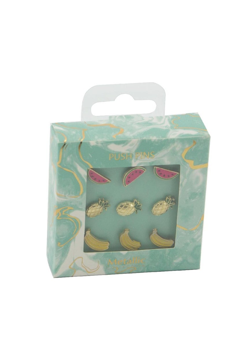 روكو دبابيس دفع معدنية بألوان متنوعة