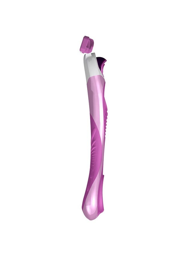 Shavemob 3Blade Women'S Razor Kit (Flex Head Handle + 24 Refills) The Practical Shaving Kit - Image 4